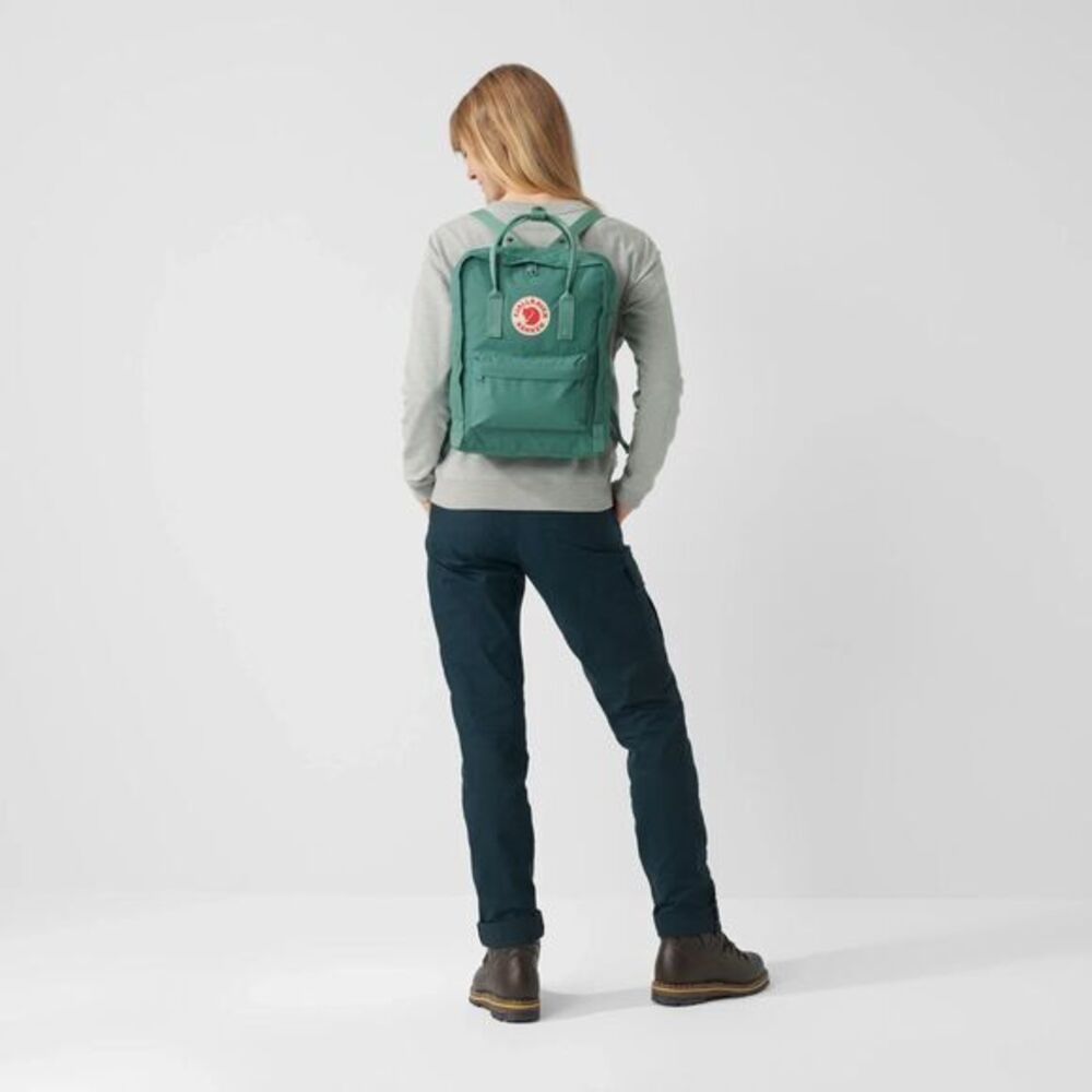 Fjallraven Kanken Frost Green Classic Everyday Outdoor Backpack Book Bag